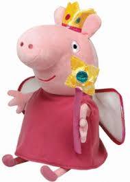 Cover of Peppa Pig Princess Beanie Plush Small - Ty - 008421461295