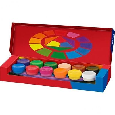 Cover of Faber Tempera/Gouache Water Soluble Paint 12x20ml - 4005401210504