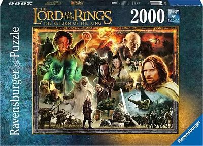 Cover of Return of the King, Lord of the Rings, 2000 piece puzzle - Ravensburger - 4005556172931