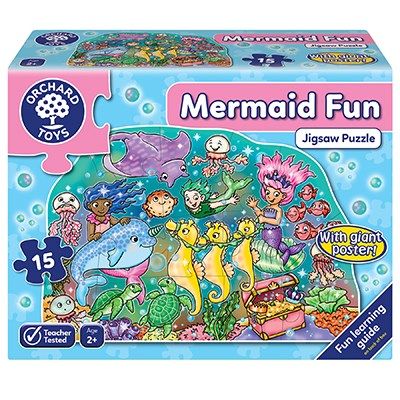 Cover of Mermaid Fun Floor Puzzle - Orchard Toys - 5011863001870