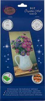 Cover of Flower Vase D.I.Y. Crstal Art Card Kit - Carft Buddy - 5055865491871