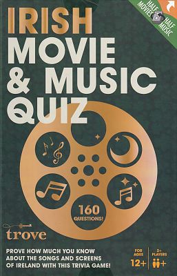 Cover of Irish Movie and Music Trivia - Professor Puzzle - 5056297226901
