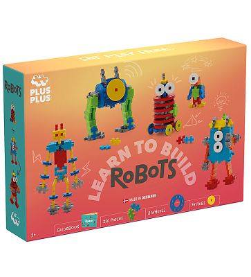 Cover of Learn to build- Robots - Plus Plus - 5710409108843