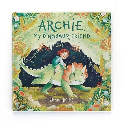 Cover of Archie, My Dinosaur Friend Book - Jellycat - 670983151749
