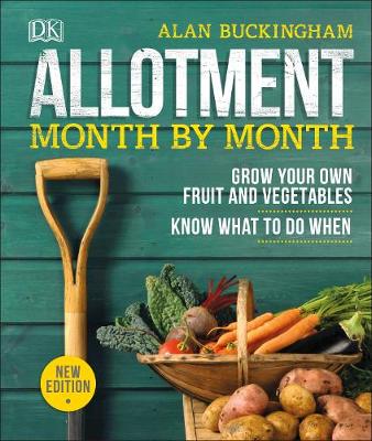 Cover of Allotment Month By Month - Alan Buckingham - 9780241360002