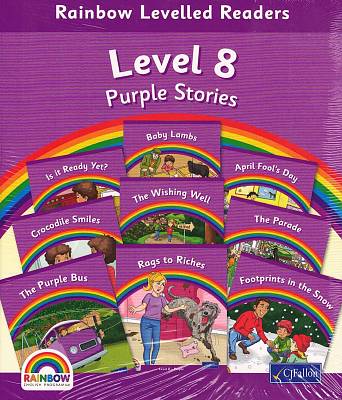 Cover of Rainbow - Levelled Reader Packs Level 8 &ndash; Purple - CJ Fallon - 9780714425894