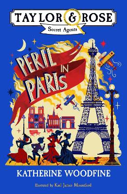 Cover of Peril in Paris - Kathe Woodfine - 9781405287043