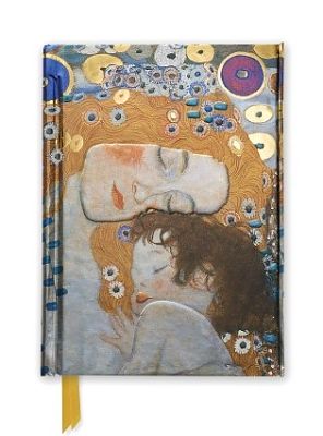 Cover of Gustav Klimt: Three Ages of Woman (Foiled Pocket Journal) - Flame Tree Studio - 9781783616879
