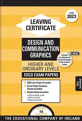 Cover of 2026 Edco Exam Papers Design & Communication Graphics Leaving Cert - Edco - 9781845365851